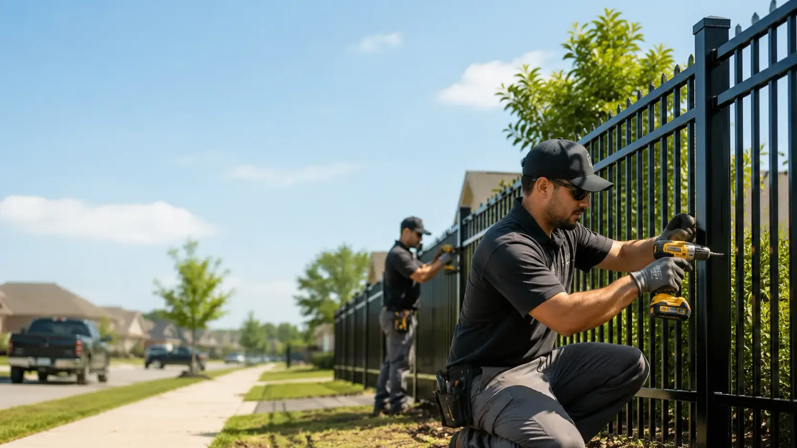 Metal Fence Installation in Orla, TX